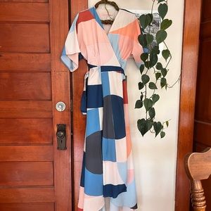 Anthropologie Dress Midi - Worn Once! - Size M
